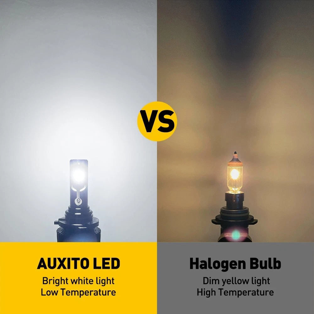 AUXITO LED Headlight Bulbs for Multiple Vehicles (9005 H11 H7 H4 H1)