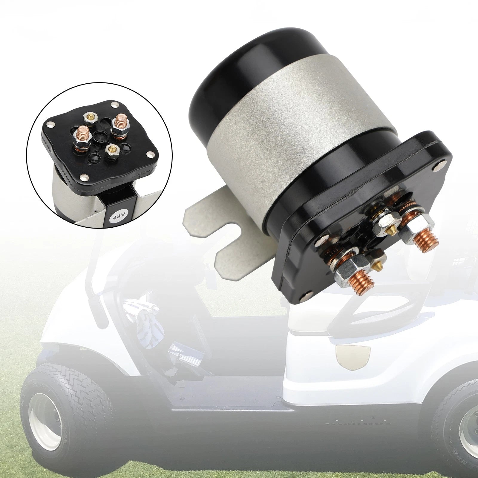 48V Starter Solenoid for E-Z-GO Club Car Electric Yamaha G19 G22 G23 G27