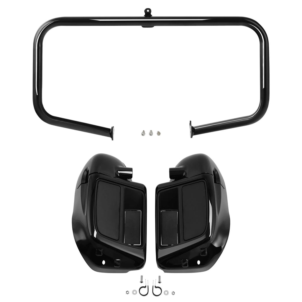 Lower Vented Fairings Engine Guard Crash Bar for Harley Street Glide (2014–2024)