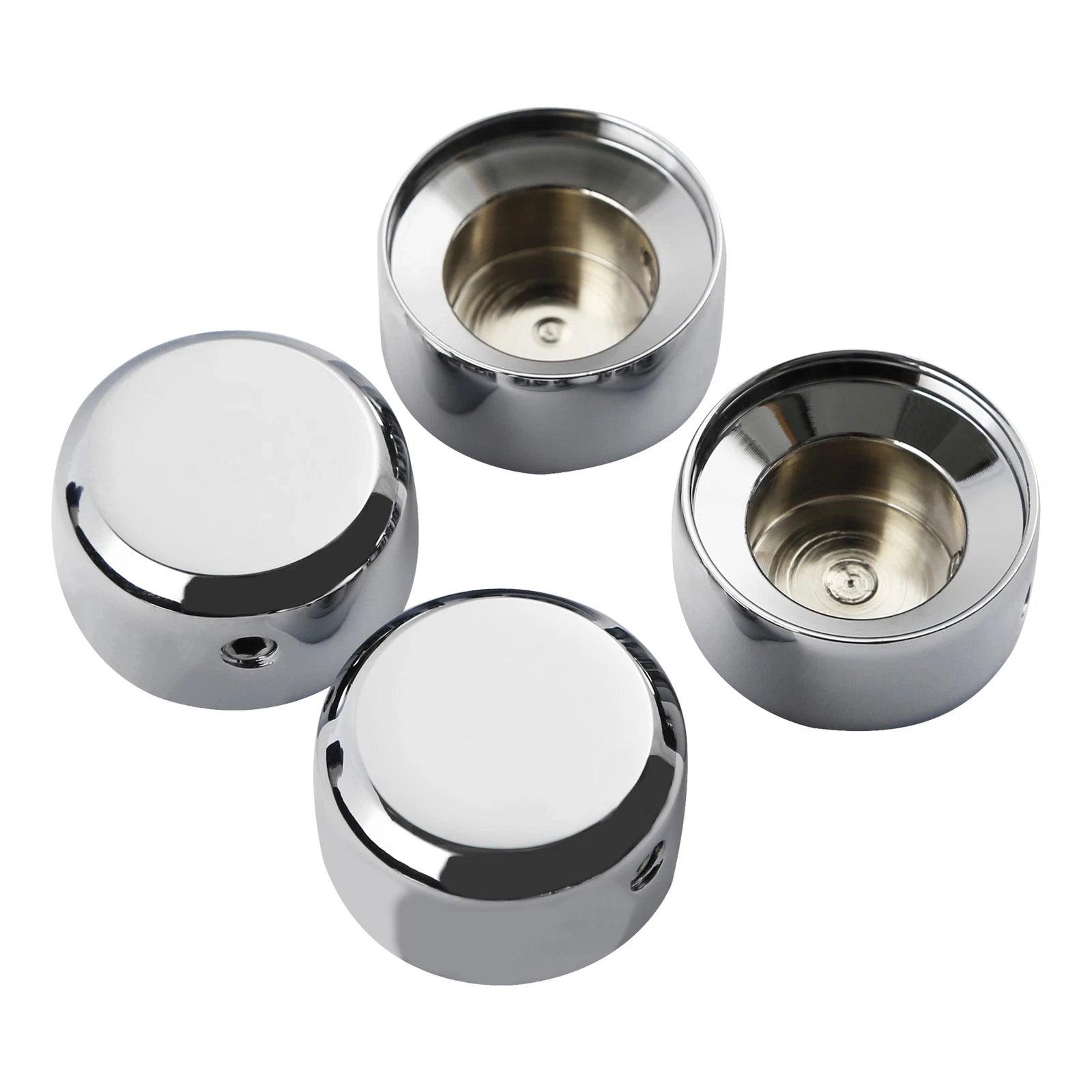 Chrome Engine Bolt Head Topper Covers for Harley Sportster S (2021–2024)