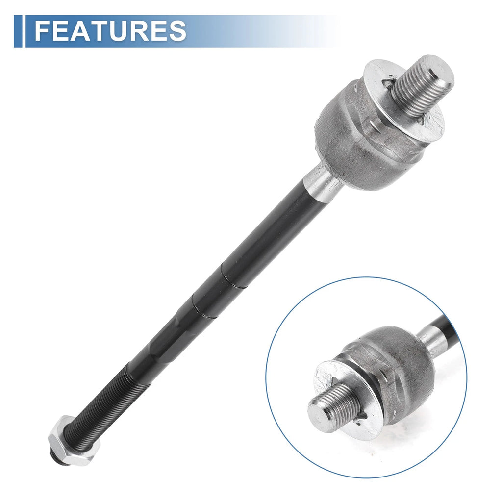 Set of 4 Inner Tie Rod End Links with Boots for Ford Explorer Ranger 