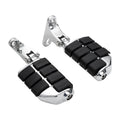 Chrome Rear Passenger Footpeg Pegs for Harley Touring Street Glide (1993–2025)