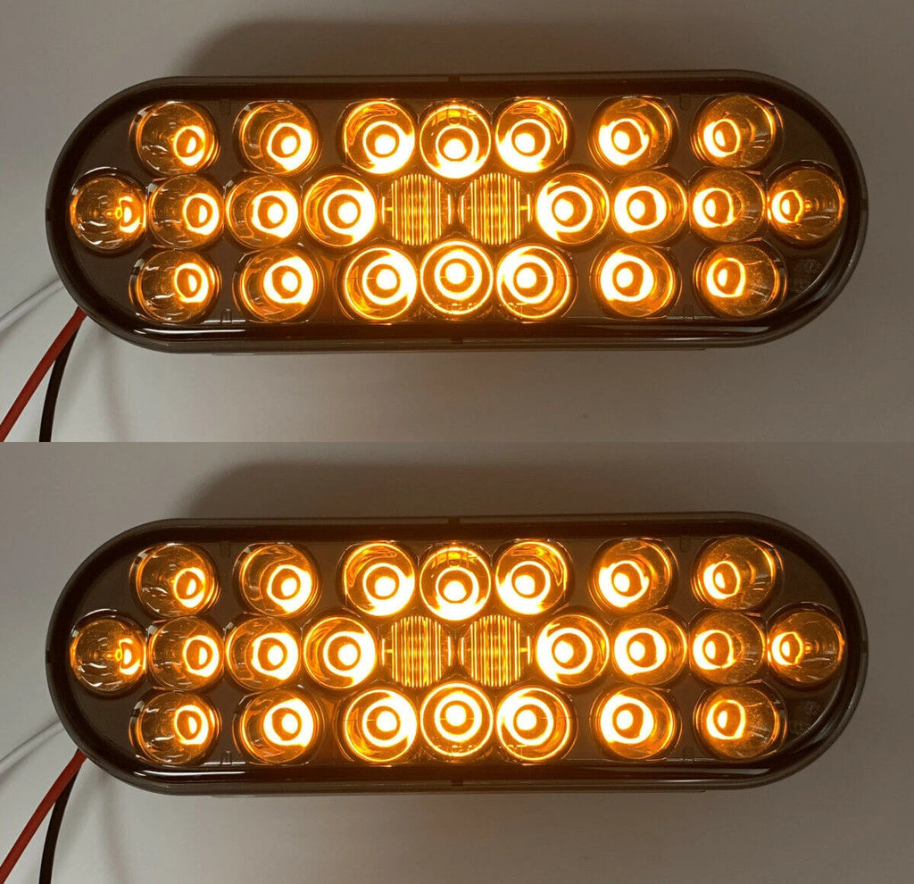 6 Inch Oval Amber LED Park Light Replacement for Toyota Hilux (2005–2015)