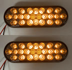 6 Inch Oval Amber LED Park Light Replacement for Toyota Hilux (2005–2015)