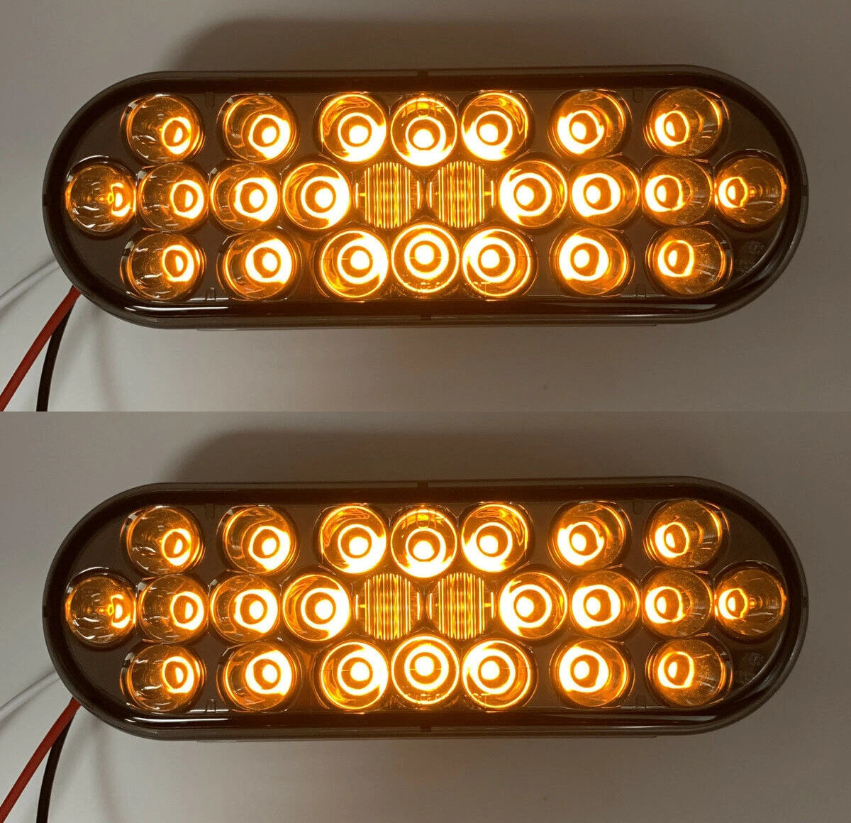 6 Inch Oval Amber LED Park Light Replacement for Toyota Hilux (2005–2015)