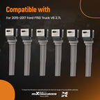 Set of 6 Ignition Coils for Ford F150 2.7L V6 (2015–2017)