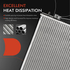 Radiator with Transmission Oil Cooler for Honda Accord (2003–2007)