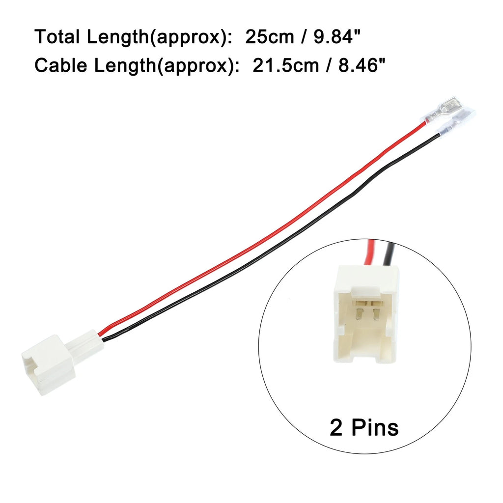 2X Car Speaker Connector Wire Harness Adapters for Nissan Infiniti 