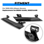 2Pcs Reflector Headlight Panel for Nissan Murano (2009–2014)