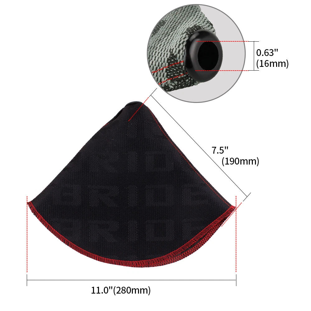 Shift Knob and Boot Cover for Universal Racing (MT/AT)