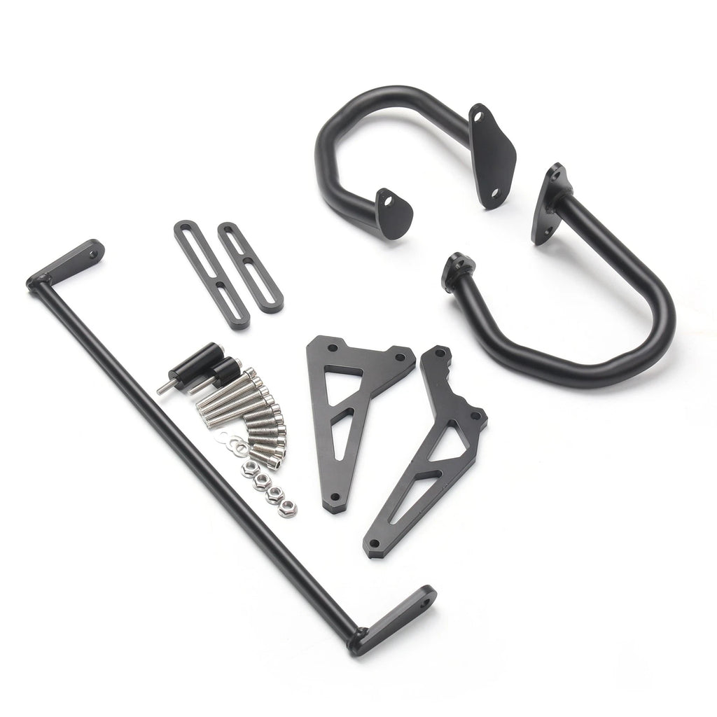 Black Crash Bars Engine Guard Protector for Kawasaki VN650 (2015–2022)