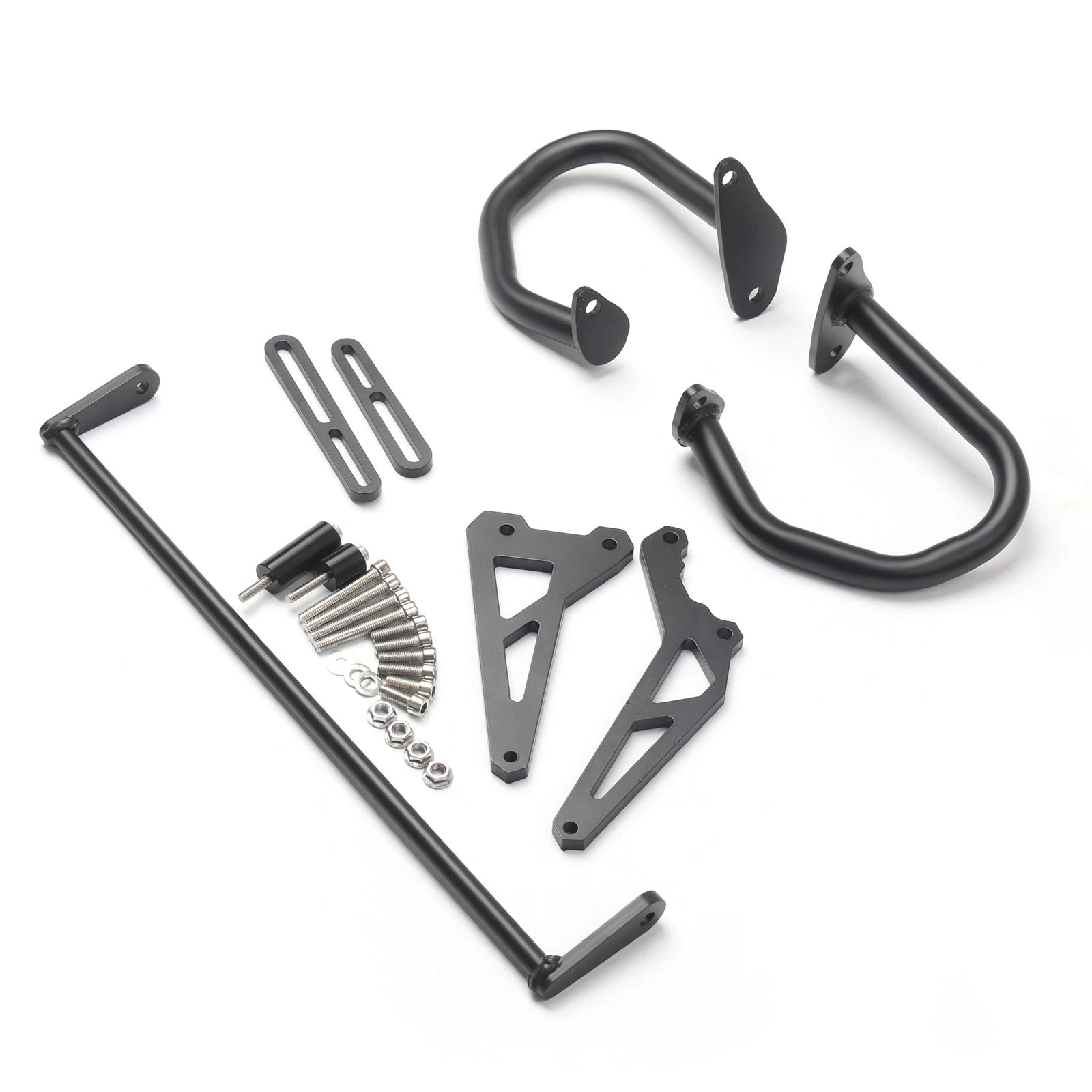 Black Crash Bars Engine Guard Protector for Kawasaki VN650 (2015–2022)