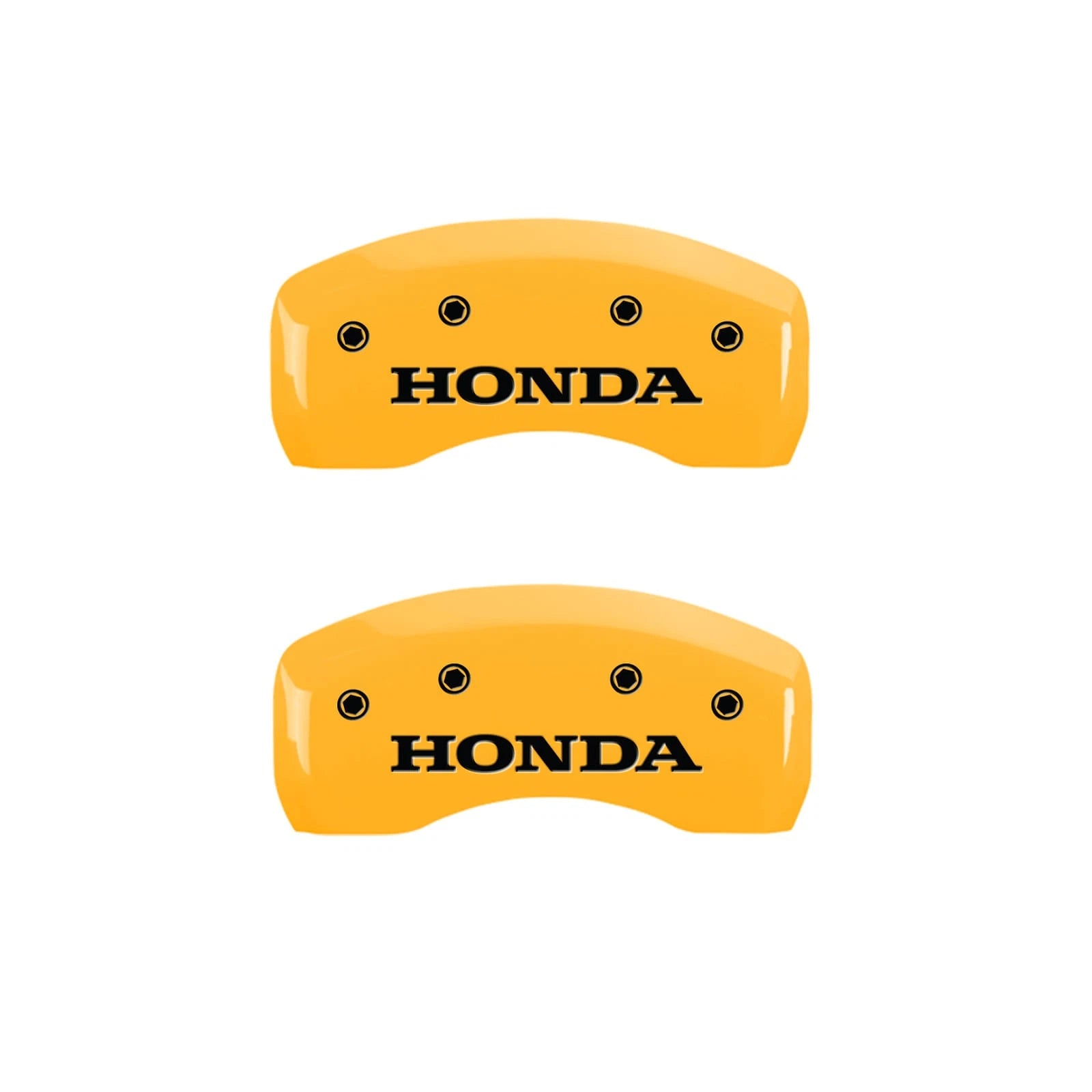 Set of 4 Yellow Caliper Covers for 2002–2003 Honda Civic Si