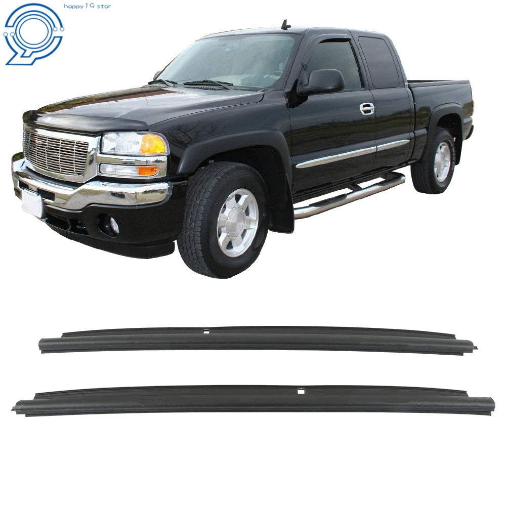 Set of 2 Front Outer Window Weatherstrip Seals for Silverado/Sierra 1500 (1999–2006)
