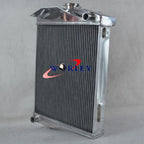 3 Row Aluminum Radiator + Fan for Austin Healey 3000 (1959-1967)