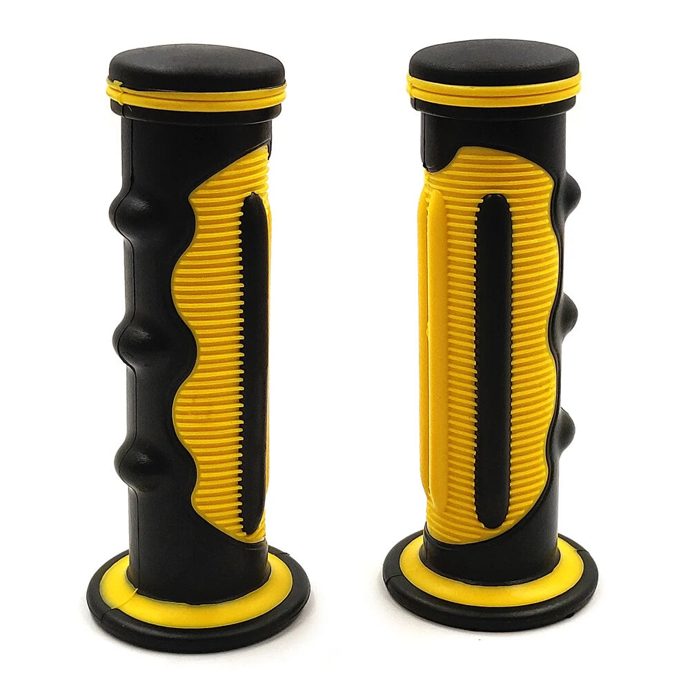 22mm 7/8" Rubber Handlebar Grips for Harley Motorcycle