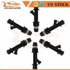 Set of 6 Fuel Injectors for GMC Canyon Chevrolet Colorado (2004–2012)