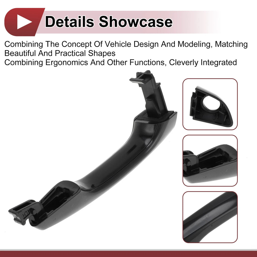 Car Door Handle Grip for Hyundai Elantra Sedan (2011–2016) No. 82651F2010 Black