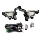 Clear Front Bumper Fog Lights Set for Honda CR-V (2010–2011) + Switch + Wiring