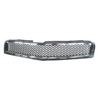 Replacement Black Chrome Plastic Front Grille For 2009-2012 Chevrolet Traverse