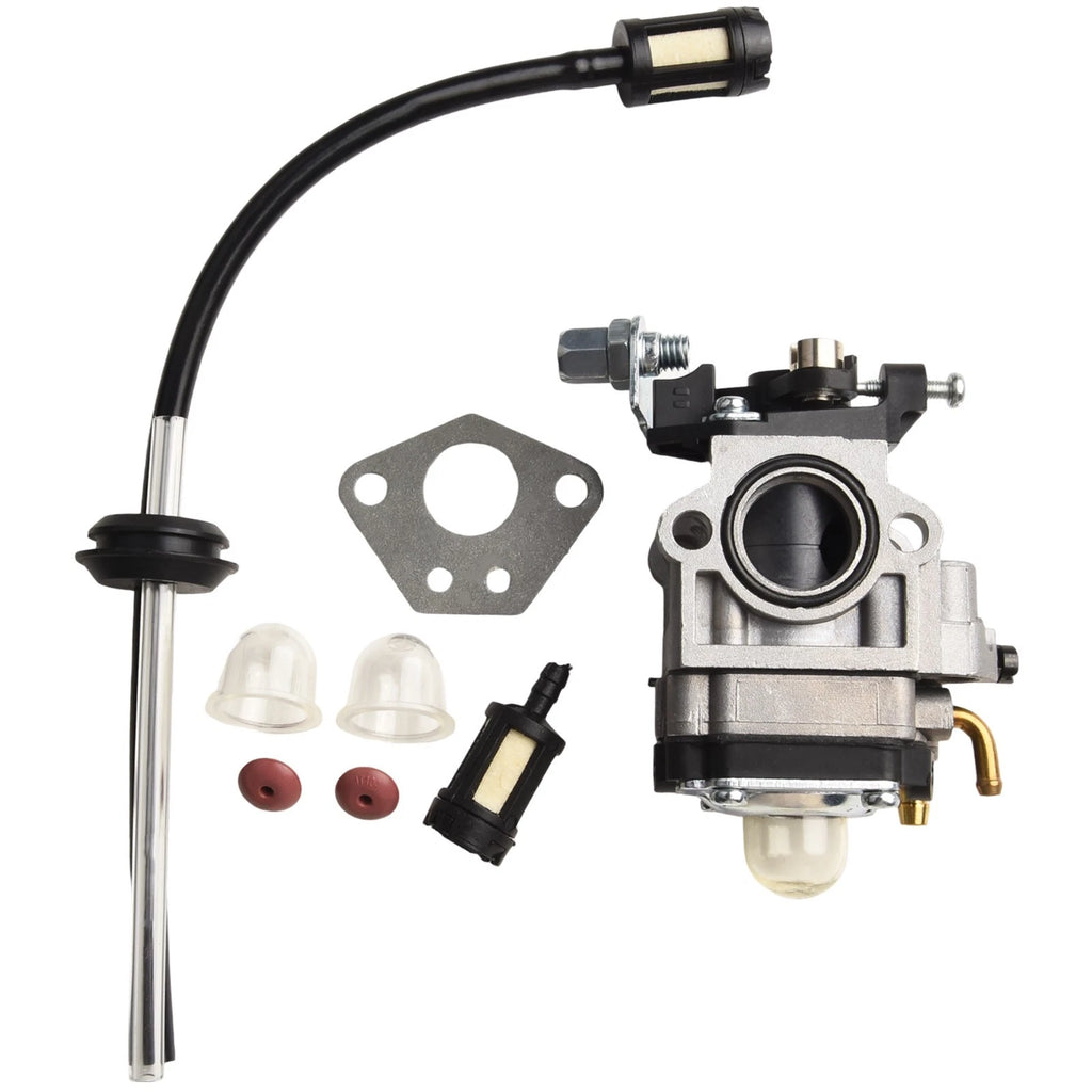 Carburetor with Gasket & Fuel Filter for Brush Cutter Engine (43cc–52cc)