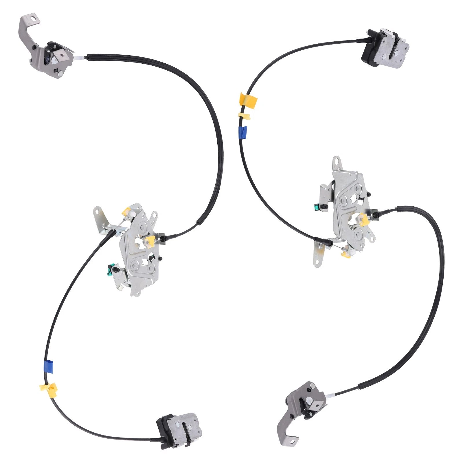 L&R Rear Door Latch Lock Cable for Ford F-250 F-350 Super Duty (2008–2016)
