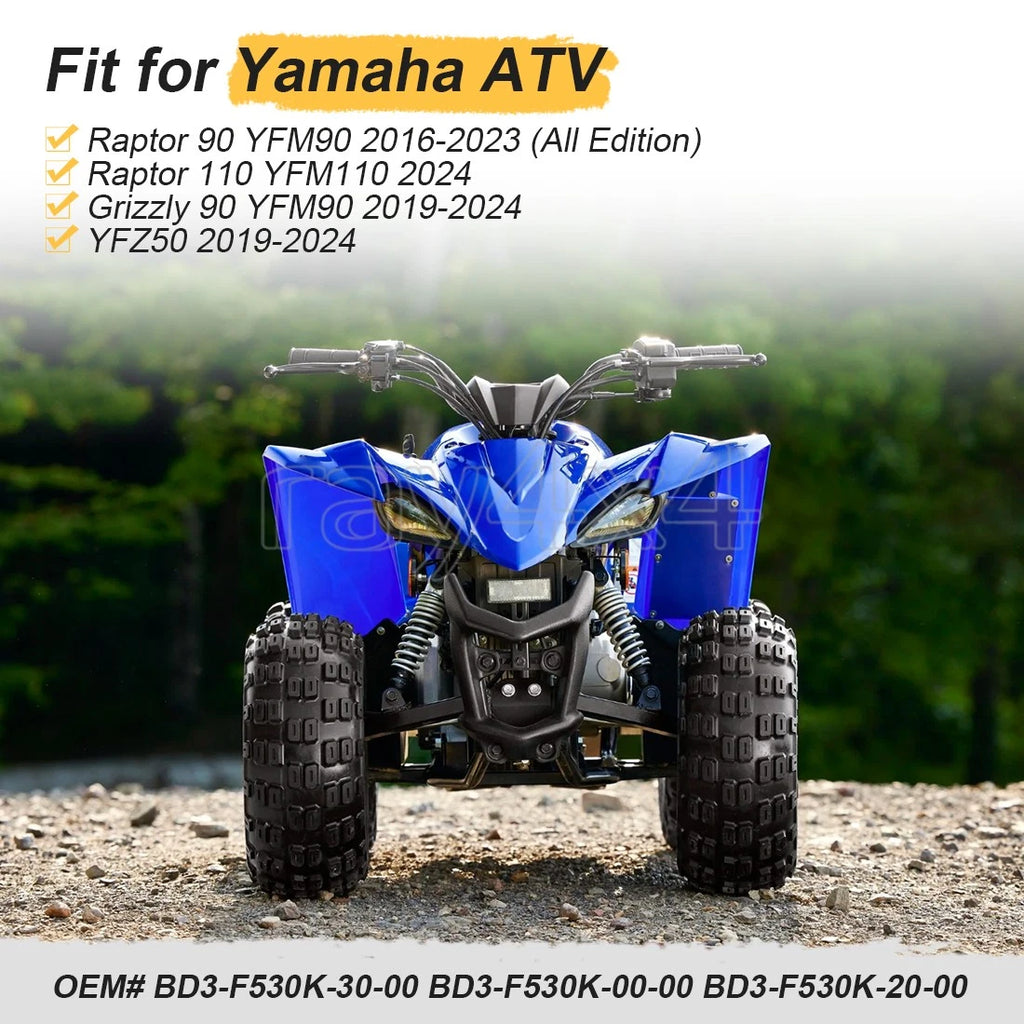 Rear Brake Shoes Kit for Yamaha YFM90 Grizzly 90 (2019–2024) #BD3-F530K-30-00
