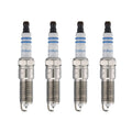 Set of 4 Spark Plugs for Buick Chevy Ford Mazda Saturn (Bosch 9617)