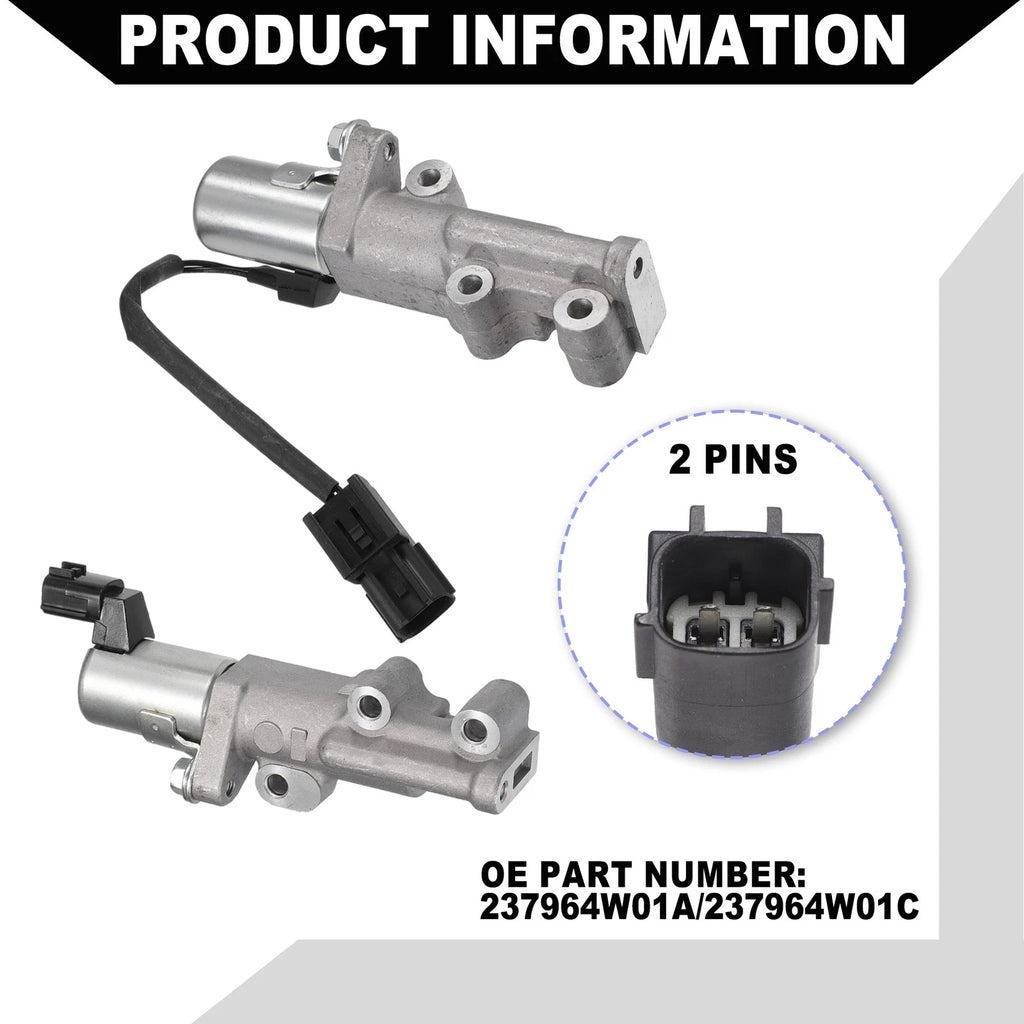 2X Variable Valve Timing VVT Solenoid for Infiniti QX4 (2001–2003) No. 237964W01A