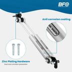 Dual Steering Stabilizer for Jeep Cherokee XJ (1984-2001) Comanche MJ (1986-1993)
