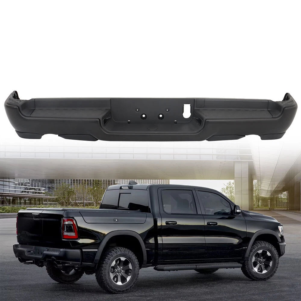Rear Step Bumper Assembly with Dual Exhaust for Ram 1500 (2019–2022)