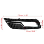 Fog Light Grille Cover Trim 8K0807681K for Audi A4 (2013–2016)