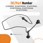 Clutch Master & Slave Cylinder Assembly for Ford F650 F750 (2002–2015) CC649051