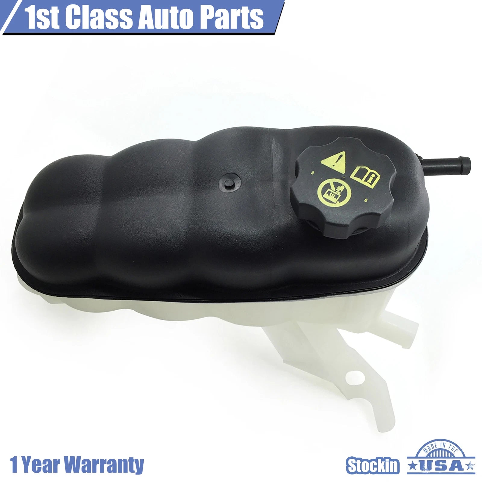 Engine Coolant Overflow Tank with Cap for Cadillac Chevy GMC