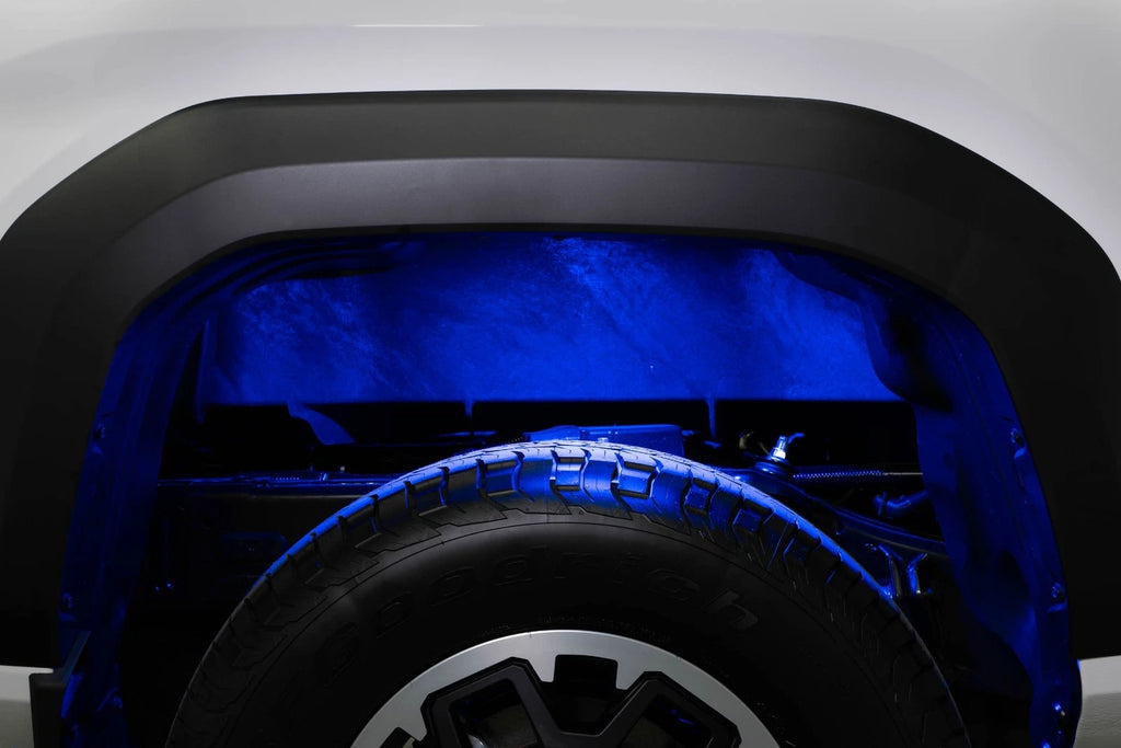 RGBW Rock Light Installer Kit 4-pack for Jeep Wrangler JK (2007–2018)