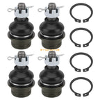 Set of 4 Upper Ball Joints for Suzuki Quadsport 400 LT-Z400 (2003–2009, 2012–2014)