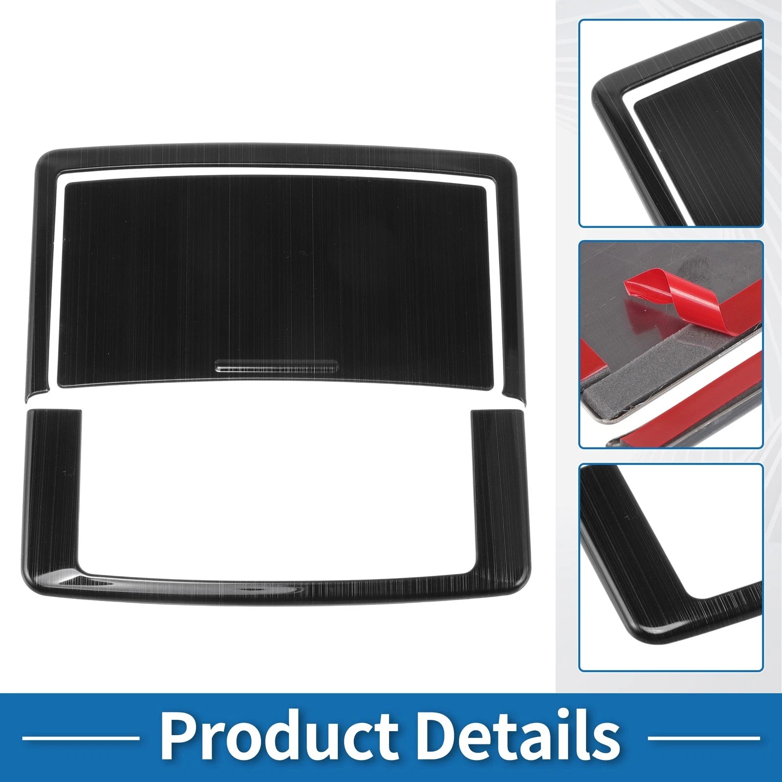 Set of 2 Headlight Trim Bezels for Mitsubishi Outlander (2022–2024) ABS
