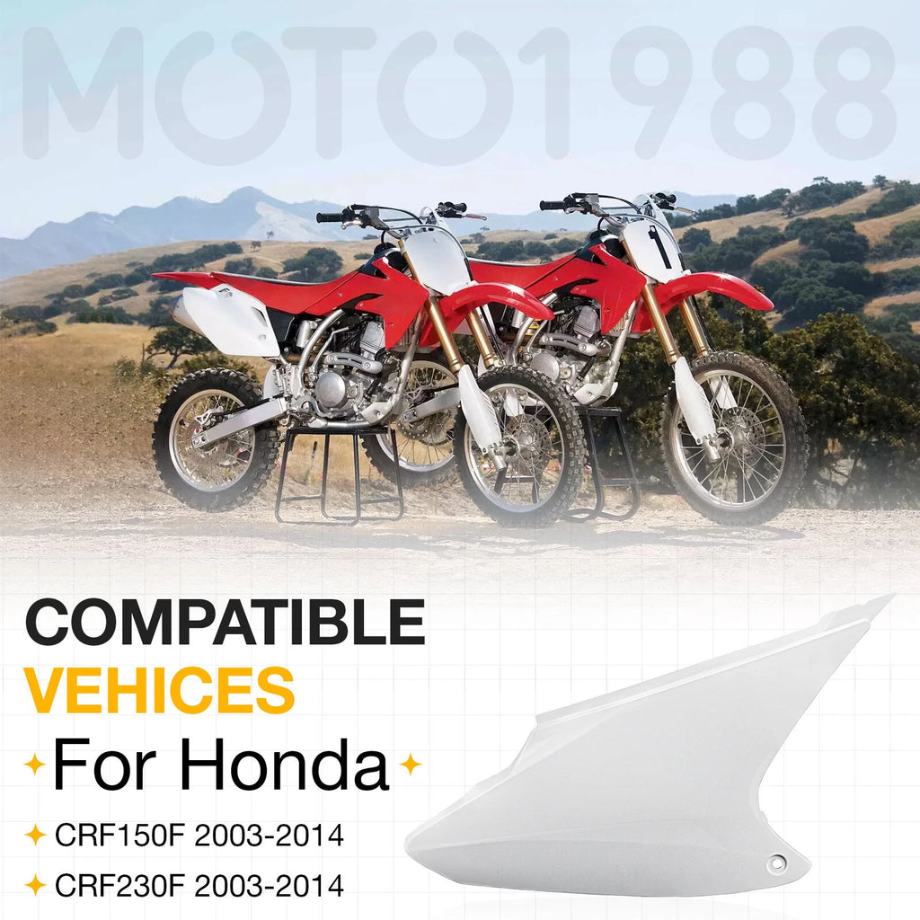 Left Side Number Plate for Honda CRF150F CRF230F (2003-2014)
