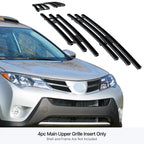 Stainless Steel Black Billet Grille Insert for Toyota RAV4 (2013-2015)