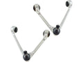 Set of 2 Front Upper Control Arm and Ball Joint Assembly for Jaguar Super V8 (2005–2009)