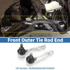2 x Front Outer Tie Rod Ends for Lexus IS300 (2001-2005)