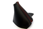 Automatic Shift Boot Cover for Mazda 3 (2014–2016) Red Stitch PVC Leather