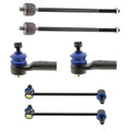 Set of 4 Tie Rod Ends & Sway Bar Links for Mazda Tribute