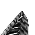 Carbon Style Quarter Window Louvers Vent Cover Trim for Subaru WRX STI (2022–2023)