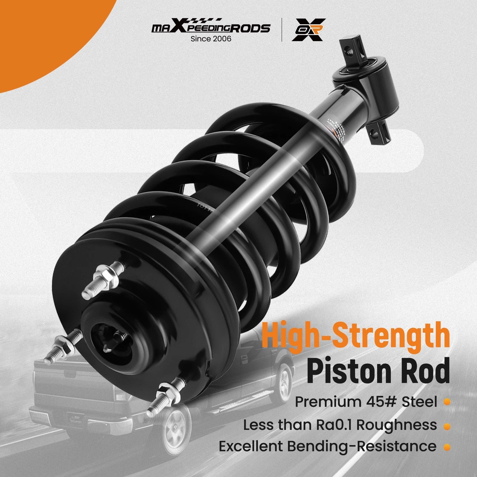 Front Struts w/ Coil Spring for Silverado Sierra 1500 Tahoe Avalanche Escalade (2007–2014)