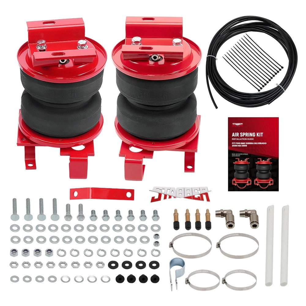 Air Suspension Bags Kit Rear for Chevy Silverado 2500 HD (2001–2010)