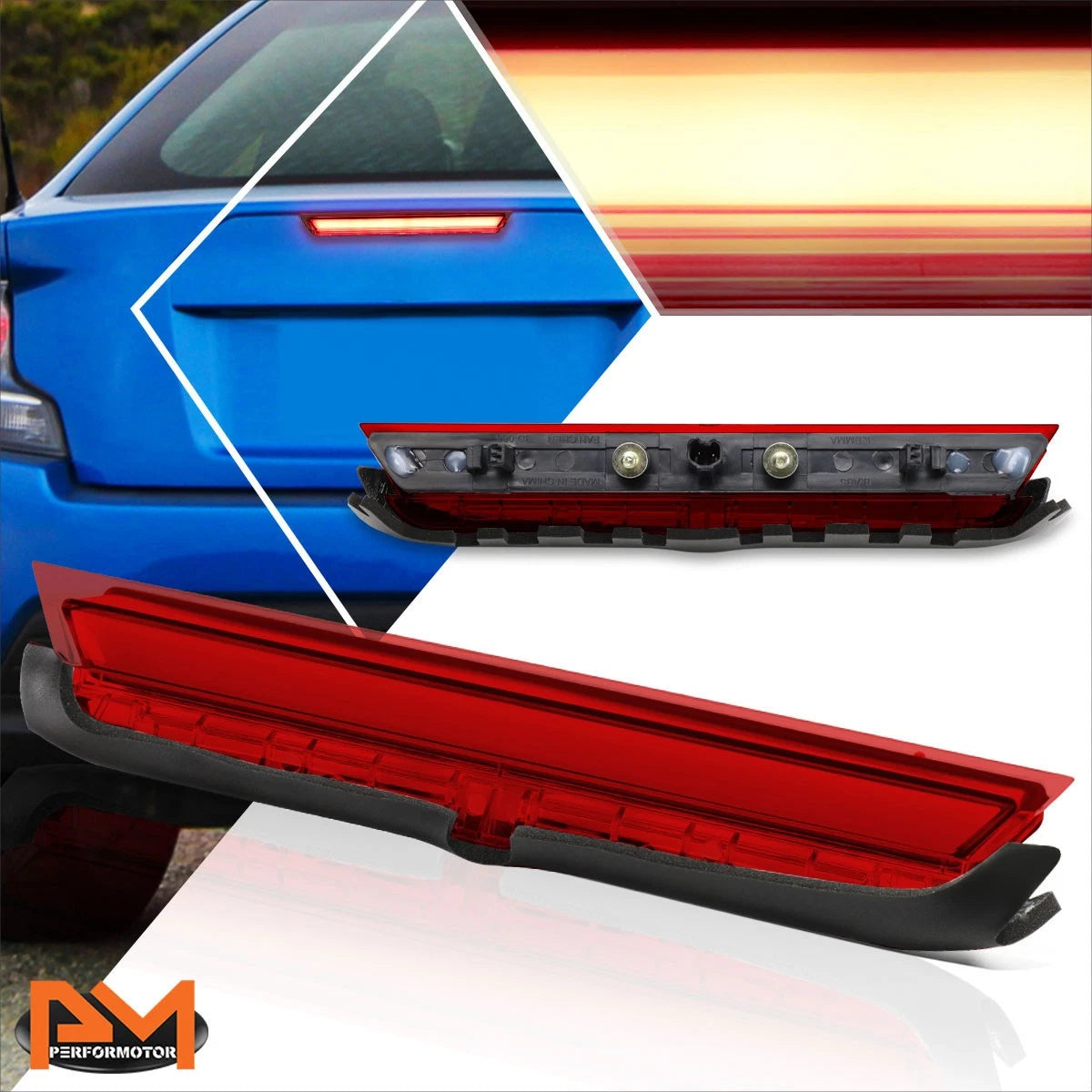 3D LED Bar Third Tail Brake Light for Scion tC (2011–2016)