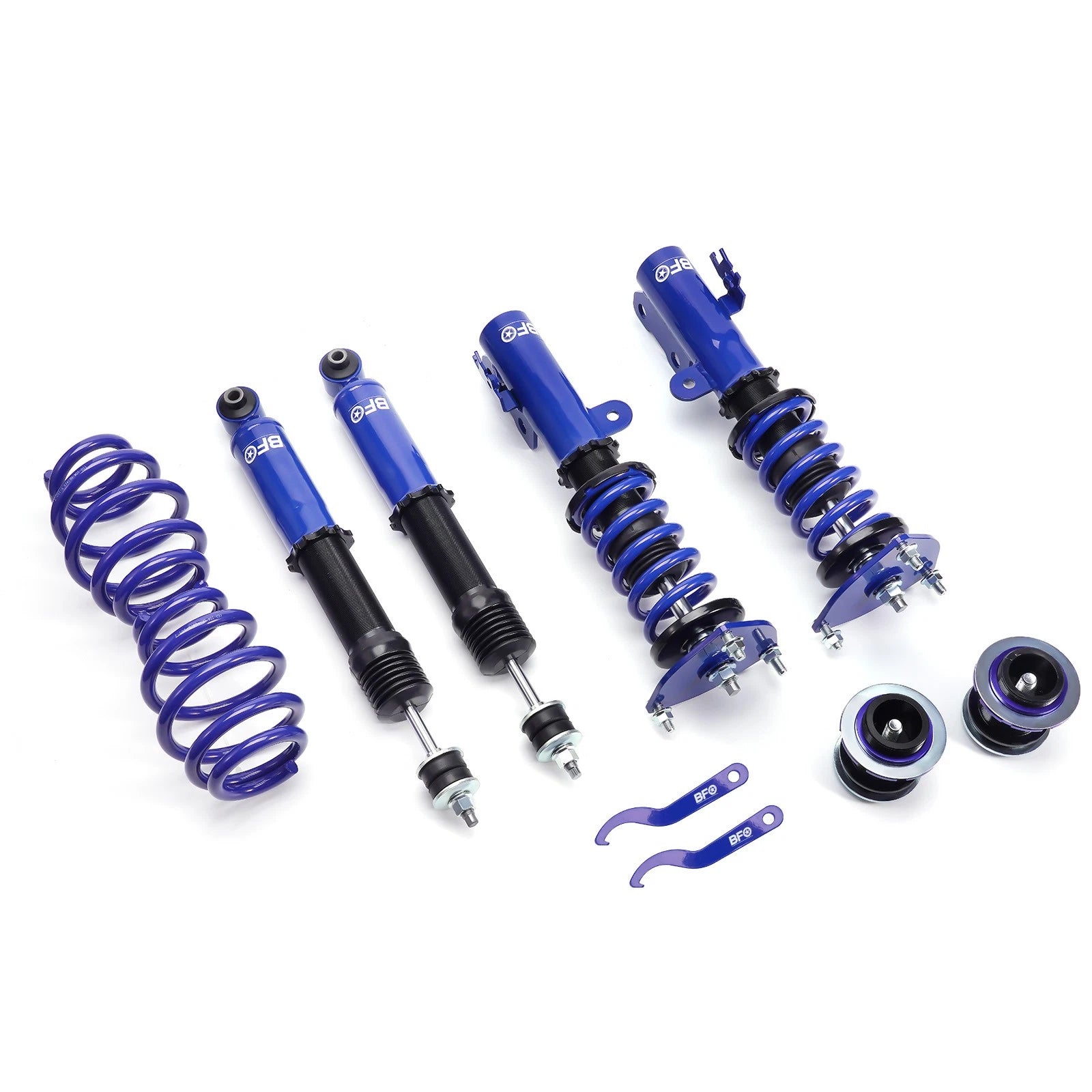 BFO Full Coilovers Height Adjustable Shocks Springs Kit for Scion tC (2011–2016)
