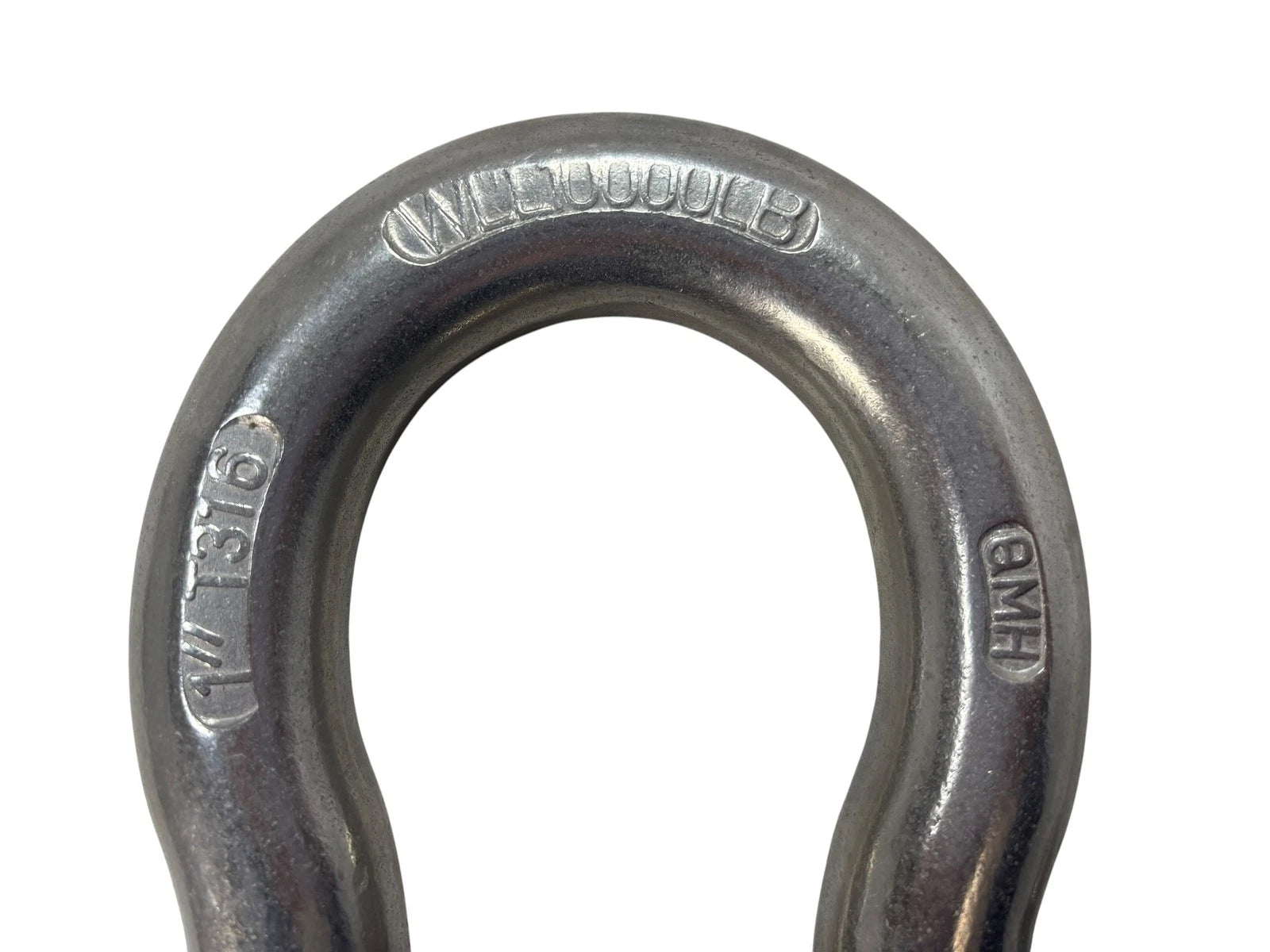 1" T316 Stainless Steel Boat Anchor Shackle WLL 10,000 lb
