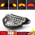 Clear LED Brake Tail Light Turn Signals for Suzuki GSXR 600 GSX-R 750 (2004–2005)
